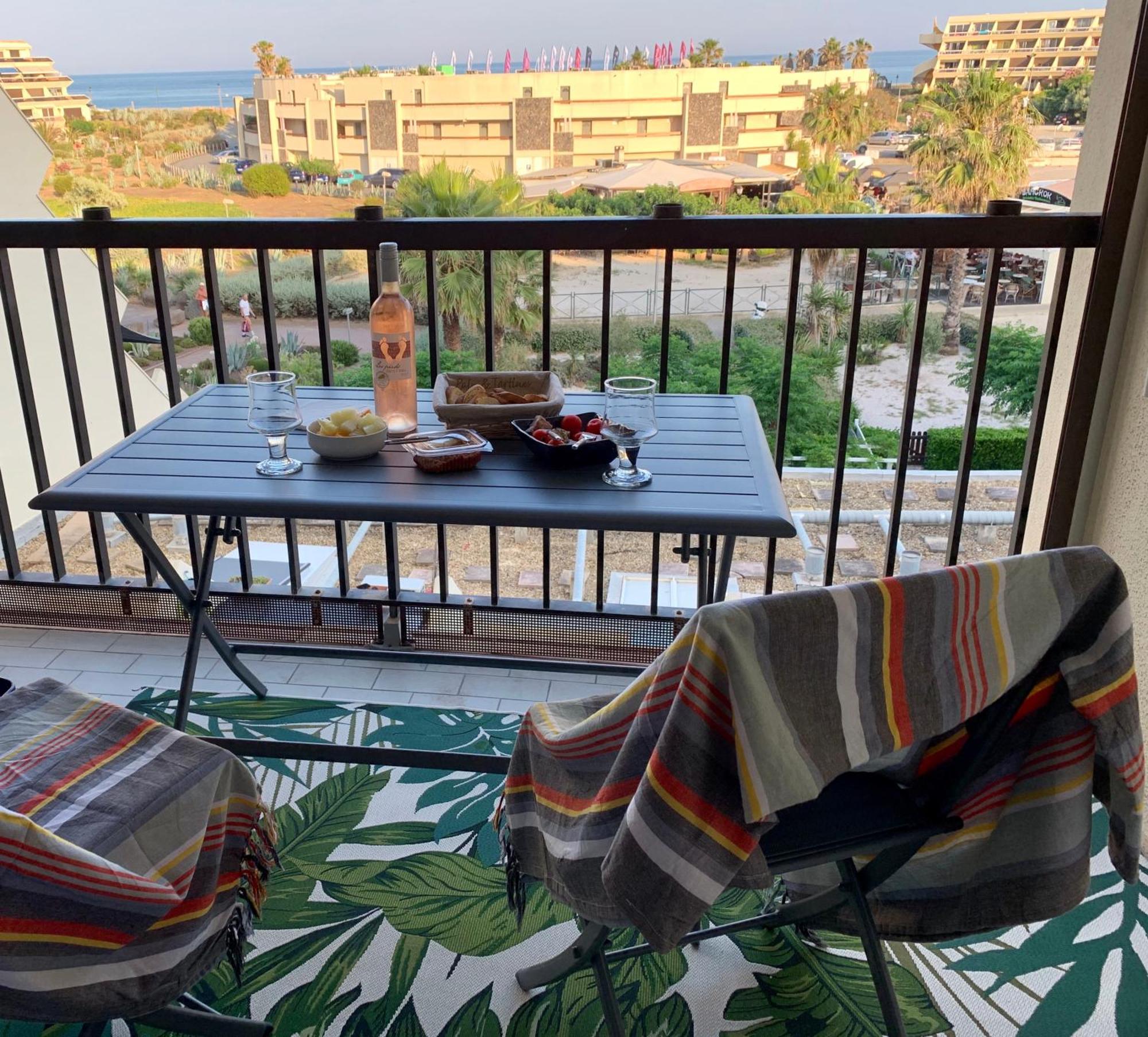 Bagatelle Naturiste Heliopolis Clim Ascenseur Vue Mer Parking Prive Agde Zewnętrze zdjęcie